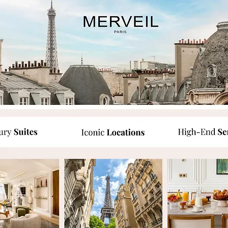 Apartmán Merveil - Signature - Tour Eiffel -desaix Ii *